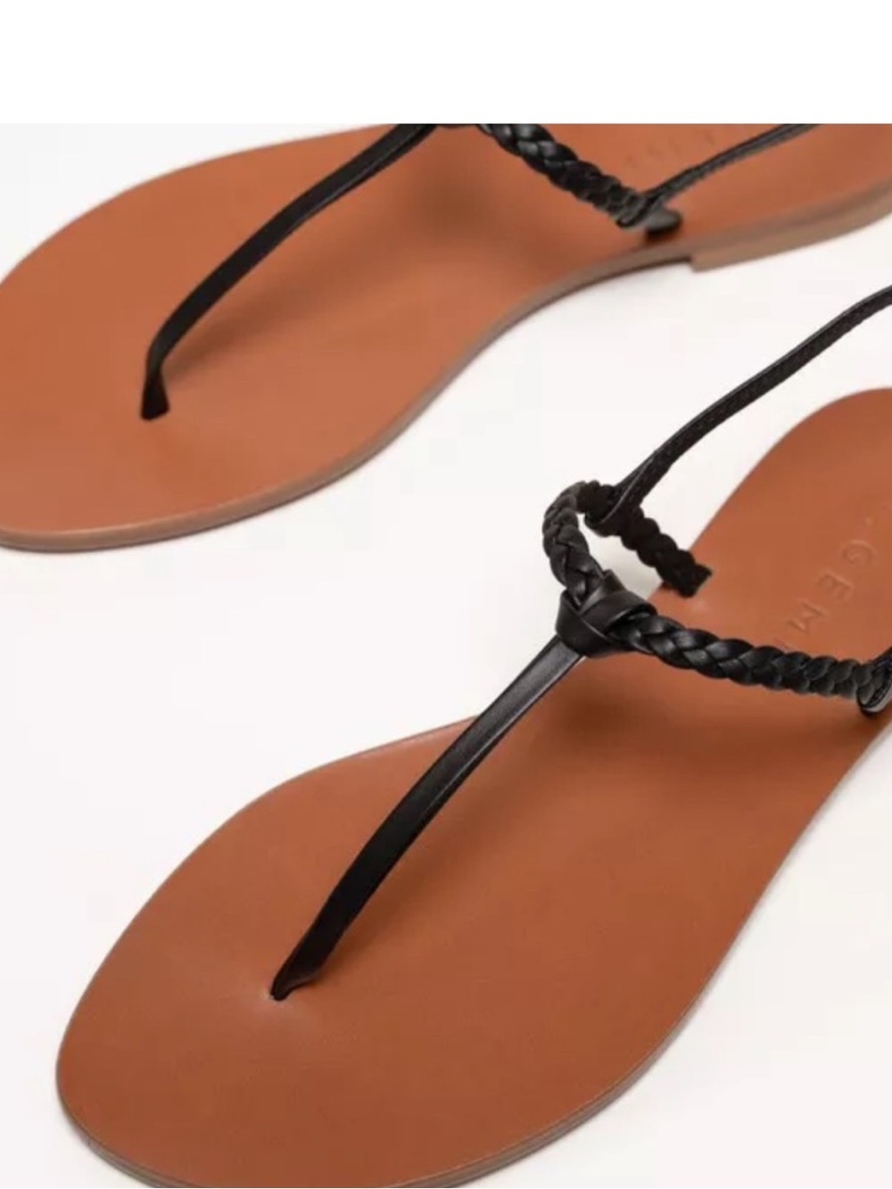 M Gemi  t sting summer leather sandals - Picture 3 of 6